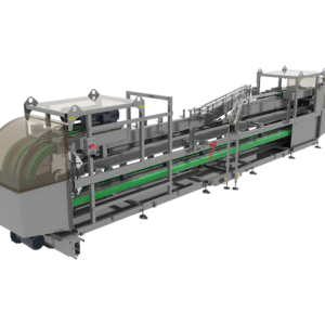 Continuous motion ArrowAction® Water Rinser Conveyors from Arrowhead Systems