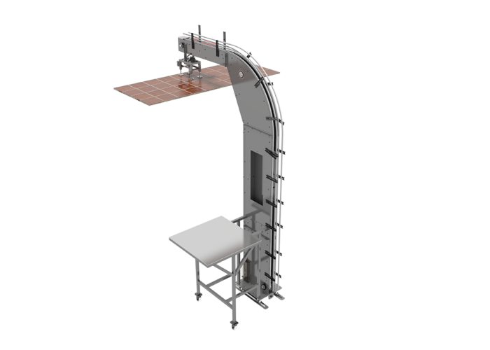 Arrowhead Systems' Single Lane Vacuum Elevator